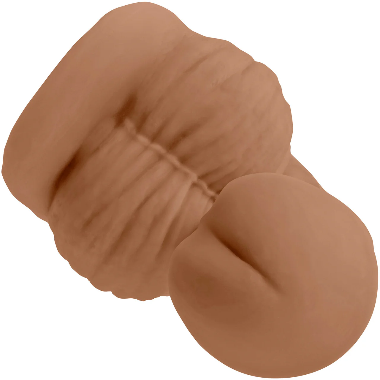 Gender X 4" Squishy Penis Packer - Caramel - Image 4