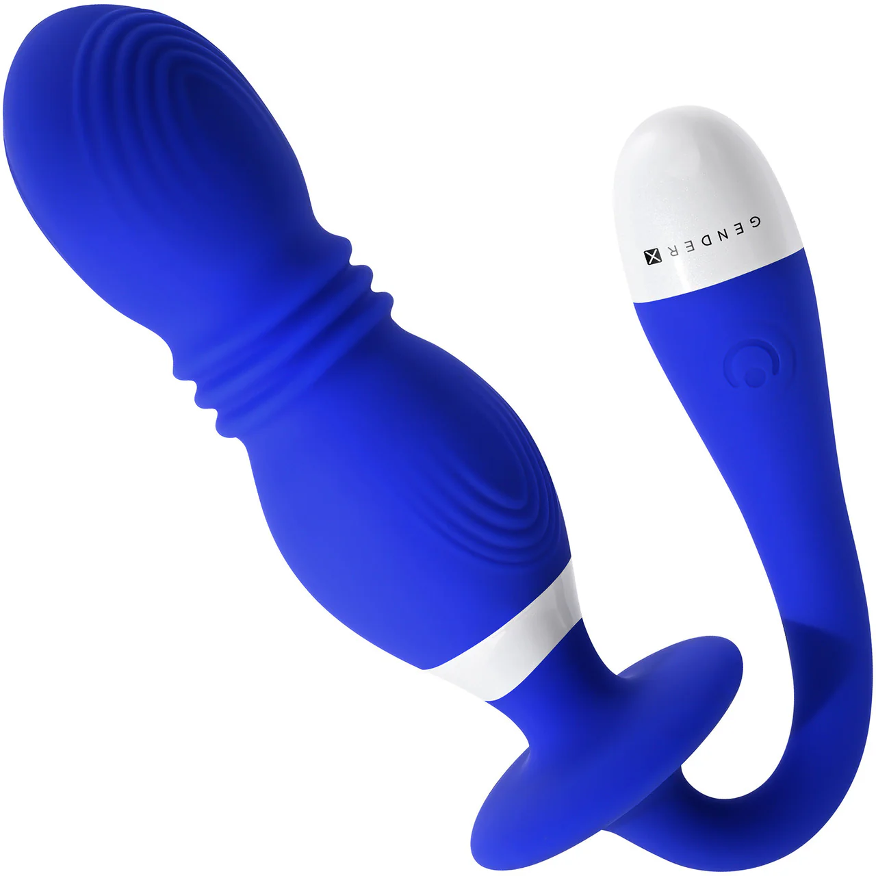 Gender X Play Ball Rechargeable Waterproof Silicone Vibrating Thrusting Probe - Image 2