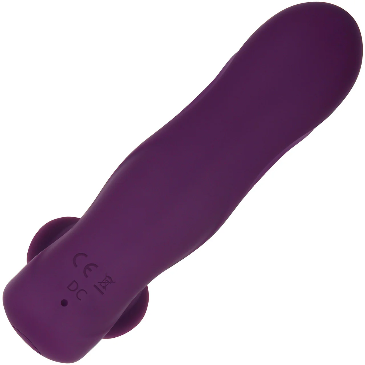 Gender X Velvet Hammer Rechargeable Silicone Wearable Dual Stimulation Vibrator With Remote - Purple - Image 3
