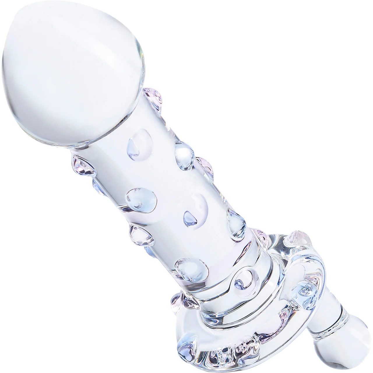 Gläs Candy Land Glass Juicer Dildo - Pink & Blue - Image 2