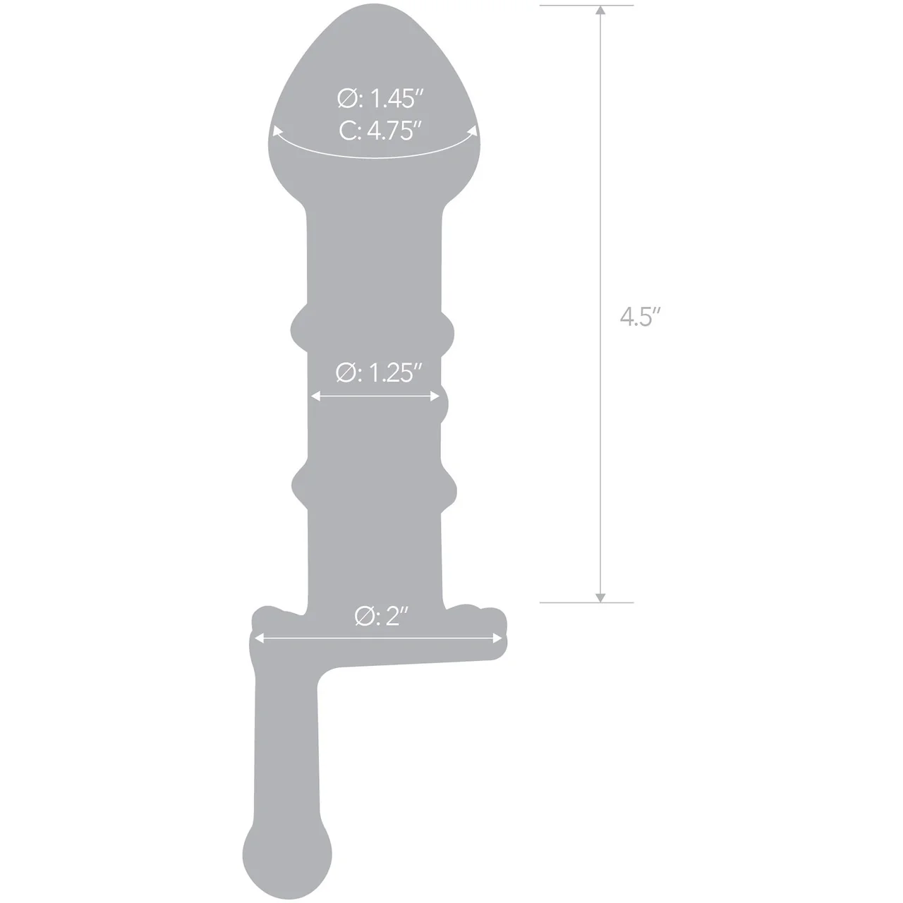 Gläs Candy Land Glass Juicer Dildo - Pink & Blue - Image 5