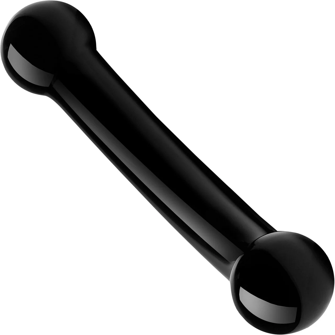 Gläs Double Bull Black Glass Dildo - Image 2
