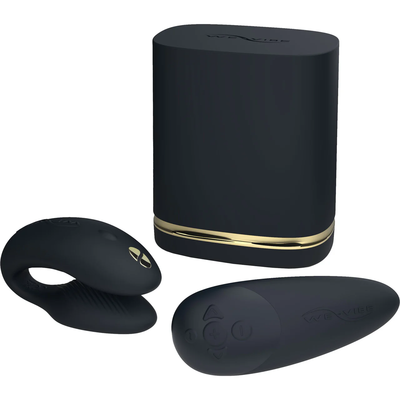 Golden Moments Collection 2 - We-Vibe Chorus Couples Vibrator & Womanizer Premium 2 Clitoral Stimulator - Image 4