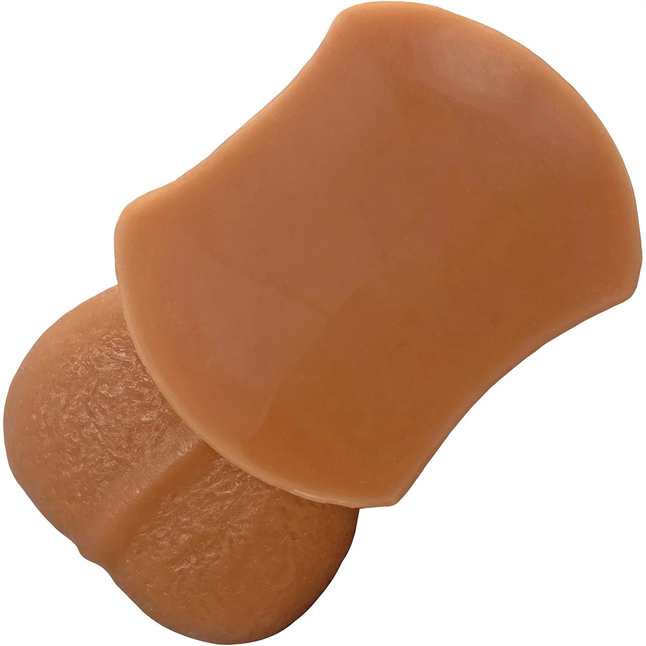 Goodfella Vixskin Realistic Silicone Dildo By Vixen - Caramel - Image 5