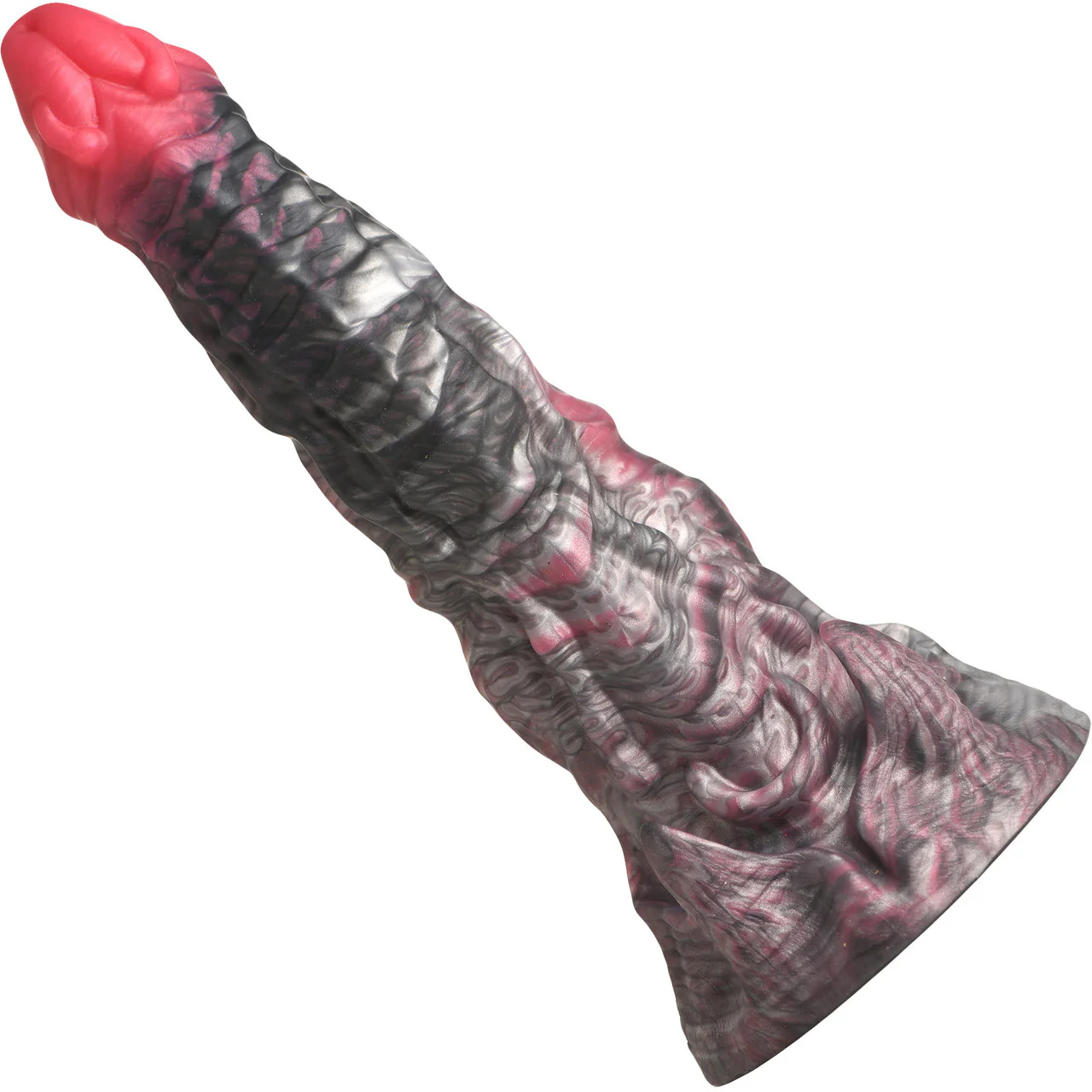 Hades 8.25" Silicone Suction Cup Dildo By Creature Cocks - Medium - Image 4