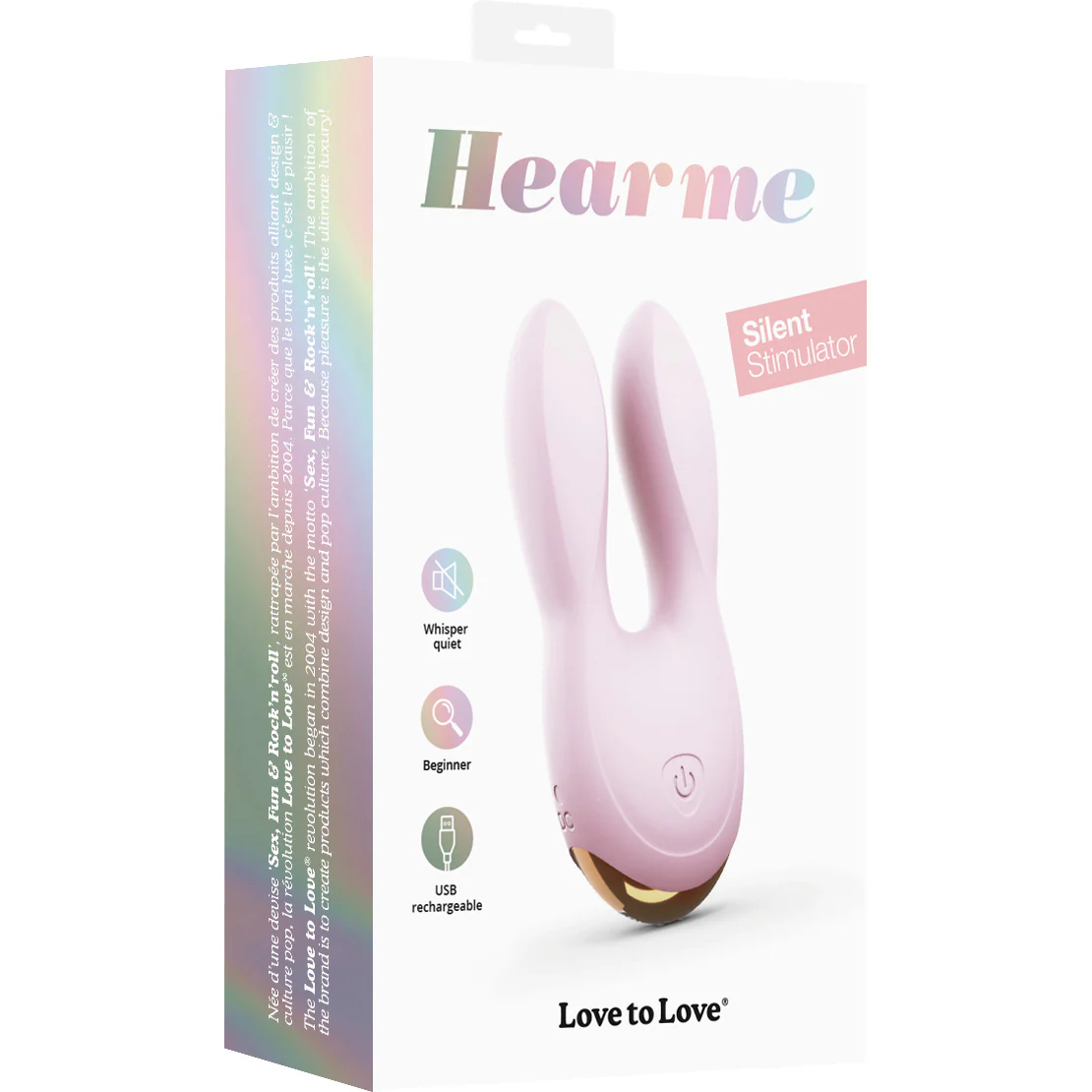 Hear Me Rechargeable Silicone Clitoral Stimulator By Love To Love - Image 11