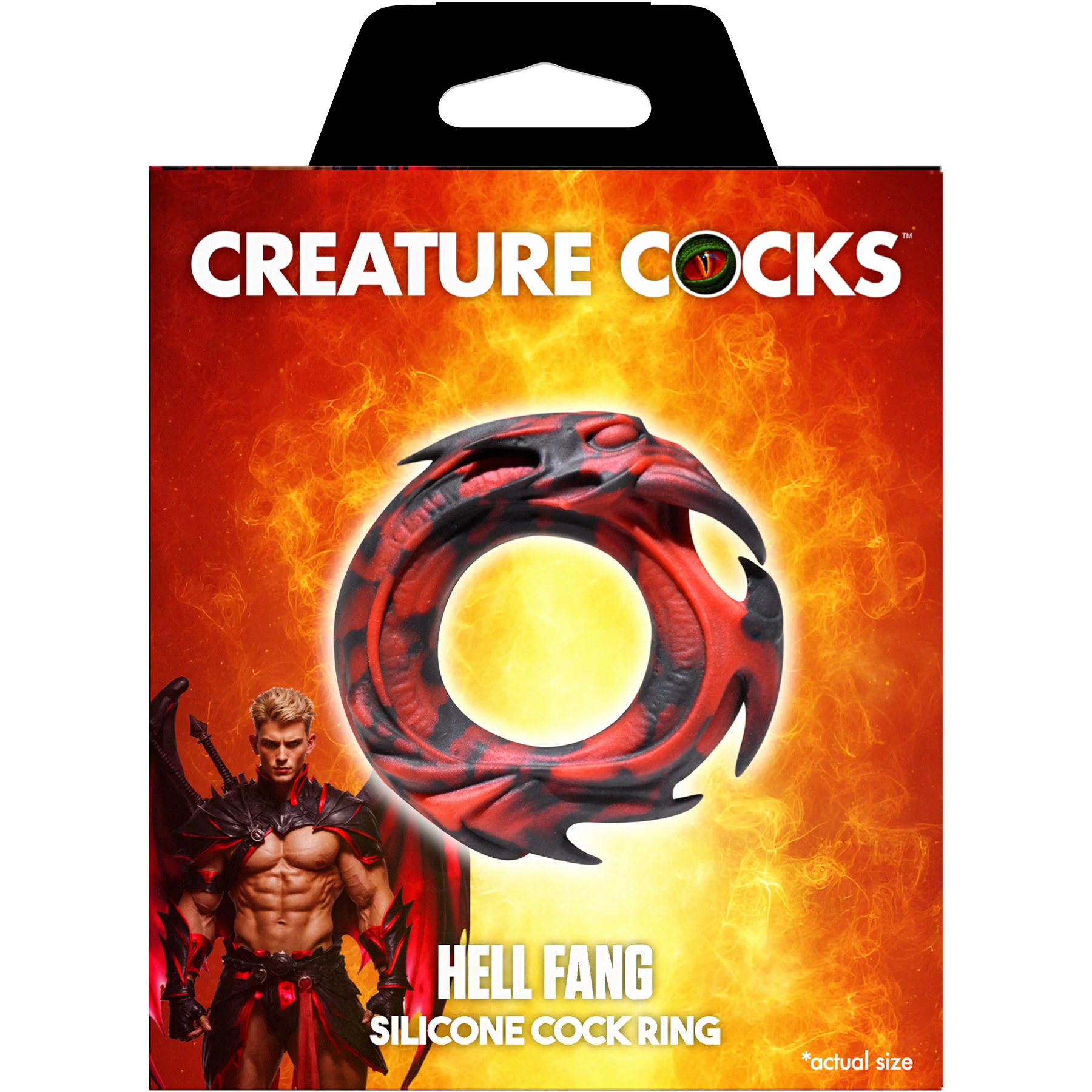 Hell Fang Demon Inspired Silicone Cock Ring By Creature Cocks - Image 6