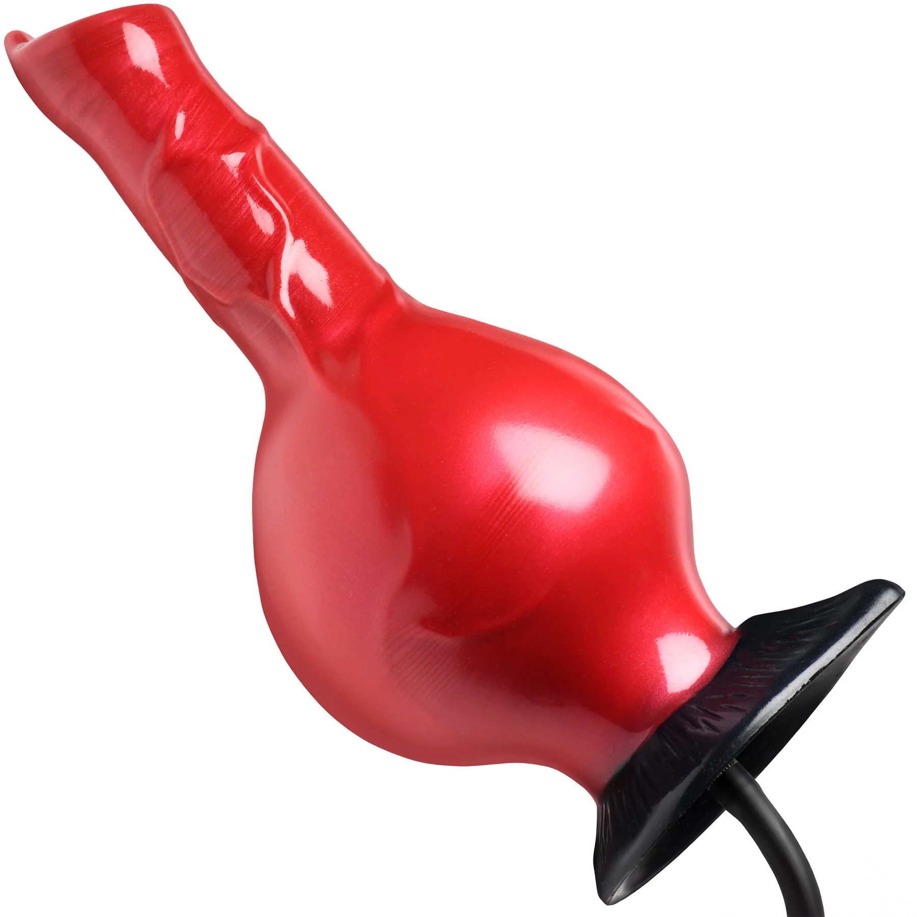 Hell Hound 8" Inflatable Silicone Suction Cup Dildo By Creature Cocks - Image 8