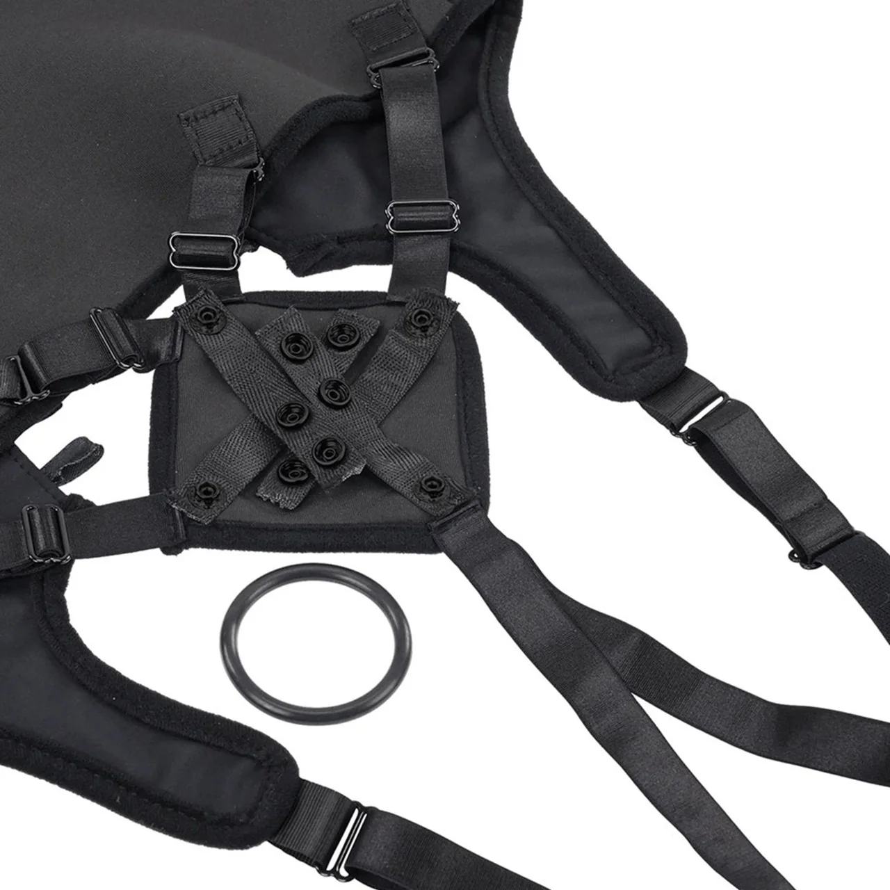 High Waisted Corset Strap-On Harness By Sportsheets - Image 7
