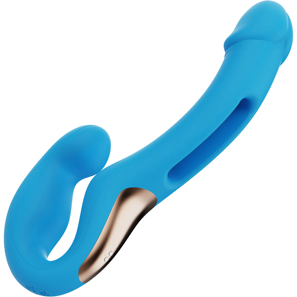 Honey Play Box Harmony Duo App Enabled Tapping Finger Silicone Strapless Strap-On - Image 5