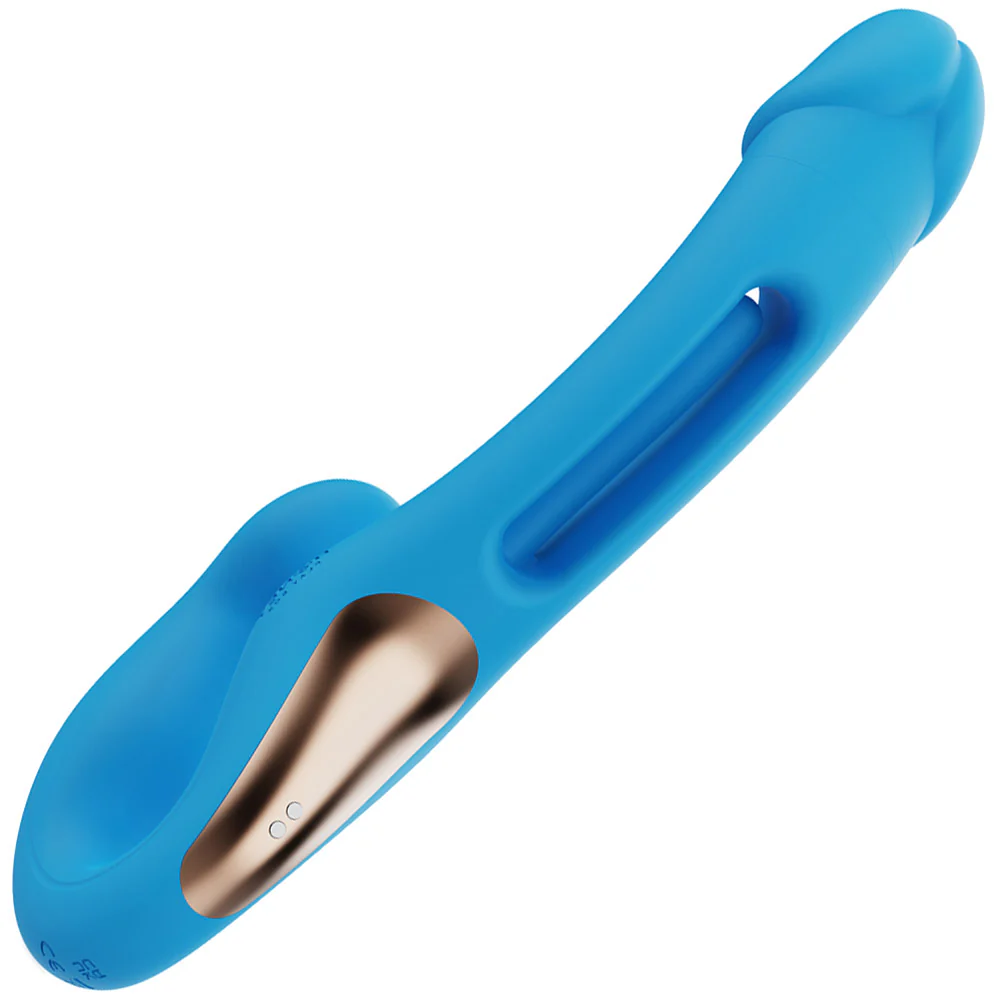 Honey Play Box Harmony Duo App Enabled Tapping Finger Silicone Strapless Strap-On - Image 7