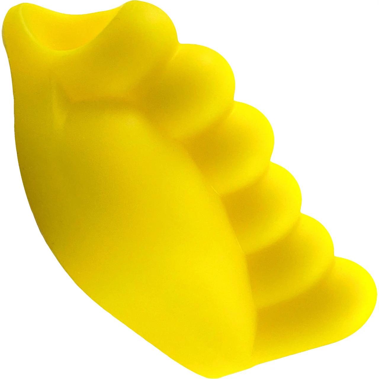 Honeybunch Soft Silicone Dildo Base with Vibe Pocket for Harness Play By Banana Pants - Sunshine - Image 6