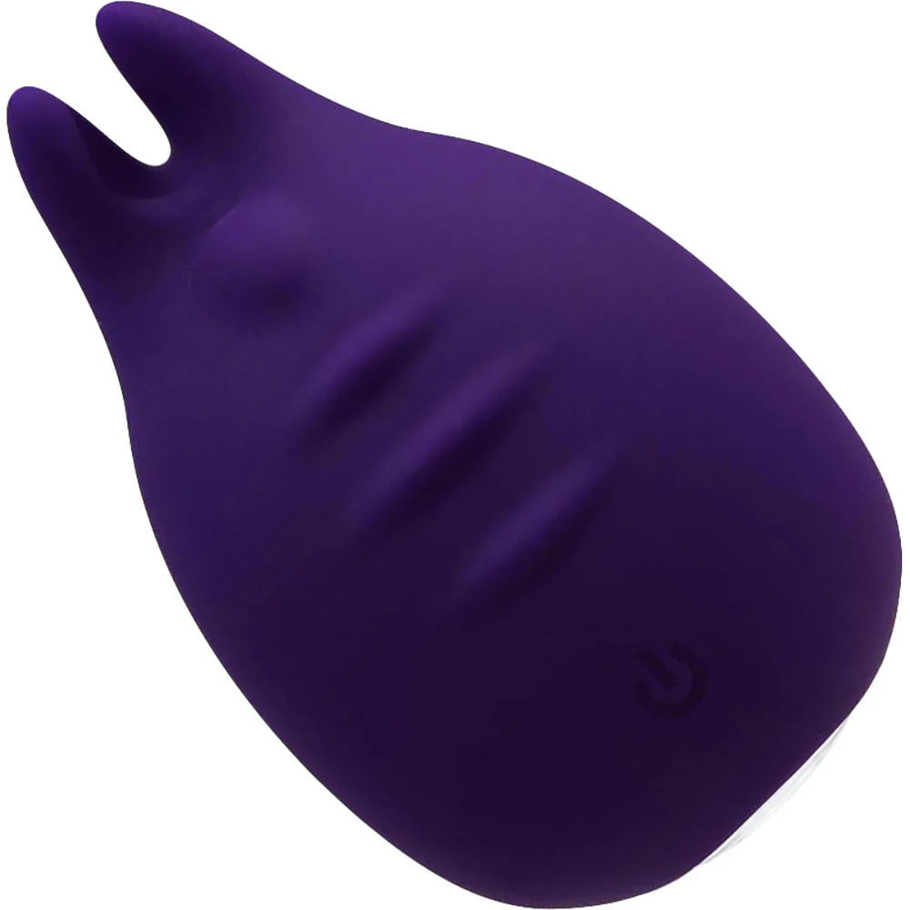 Huni Rechargeable Waterproof Silicone Lay-On Clitoral Vibrator by VeDO - Deep Purple - Image 2