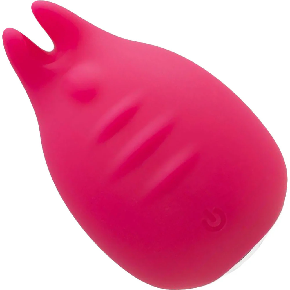 Huni Rechargeable Waterproof Silicone Lay-On Clitoral Vibrator by VeDO - Foxy Pink - Image 2