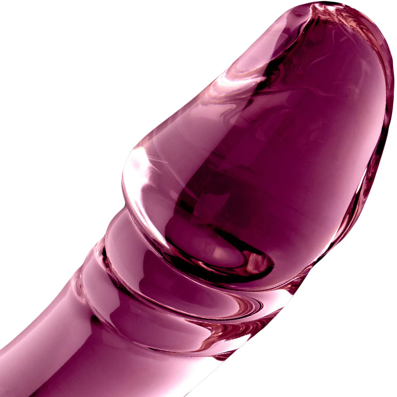 Icicles No. 57 Pink Glass G-Spot Dildo - Image 2