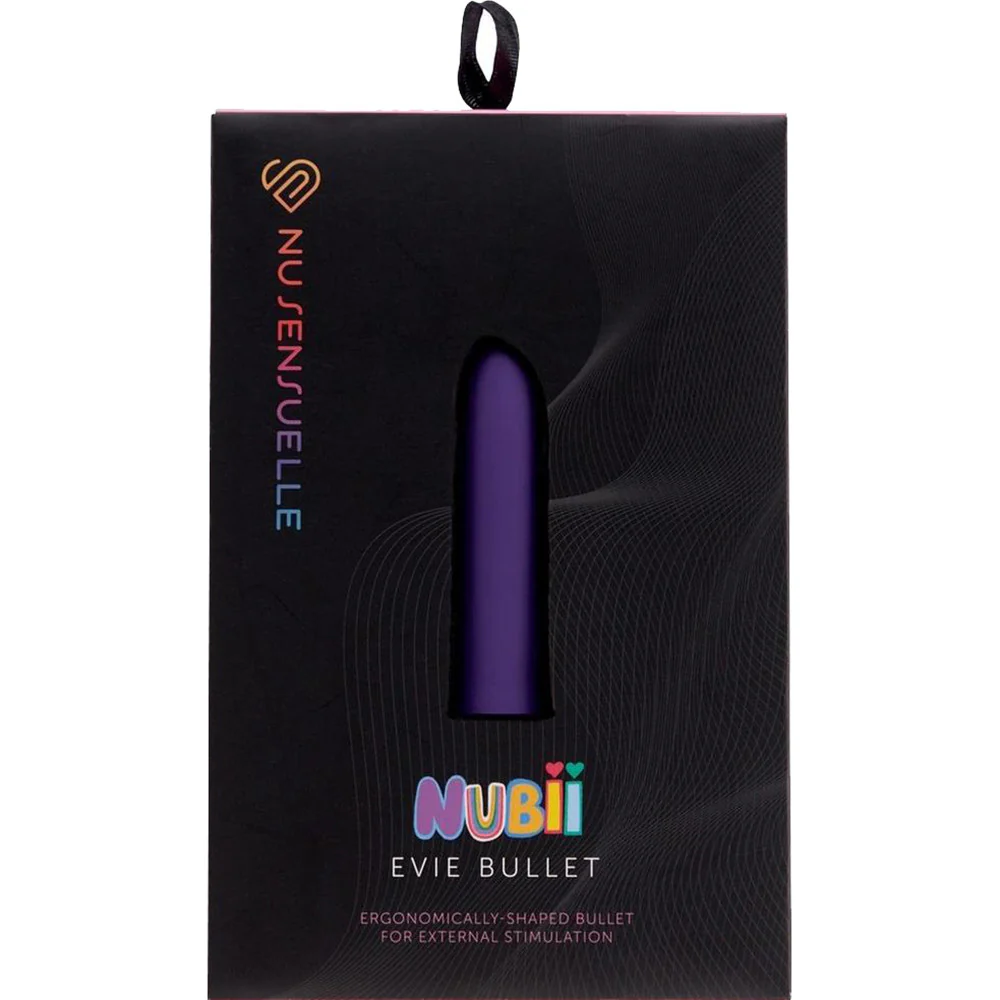 Iconic 20 Function Rechargeable Silicone Waterproof Bullet Vibrator By Nu Sensuelle - Deep Purple - Image 3