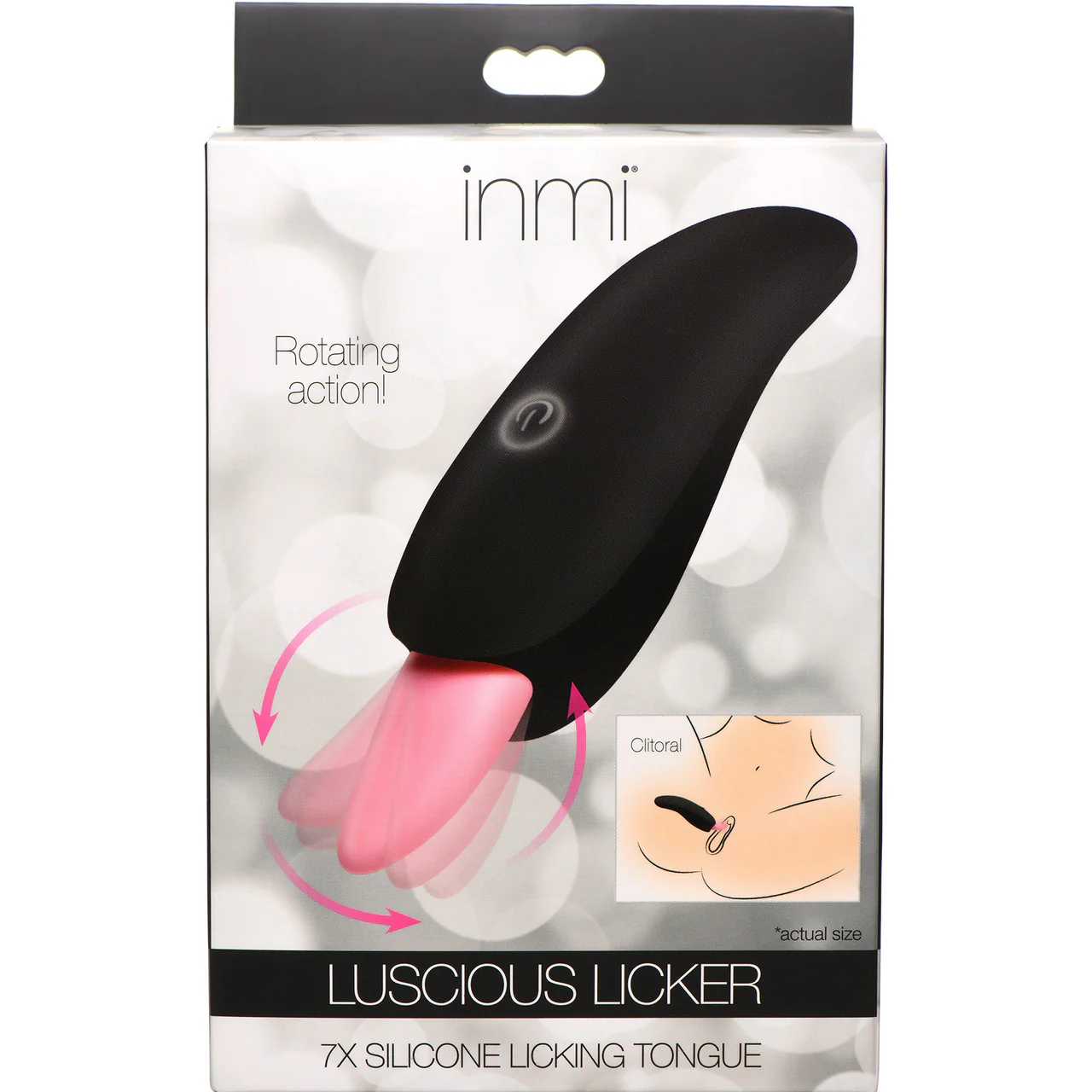 INMI Luscious Licker 7X Rechargeable Silicone Licking Tongue Clitoral Stimulator - Image 9