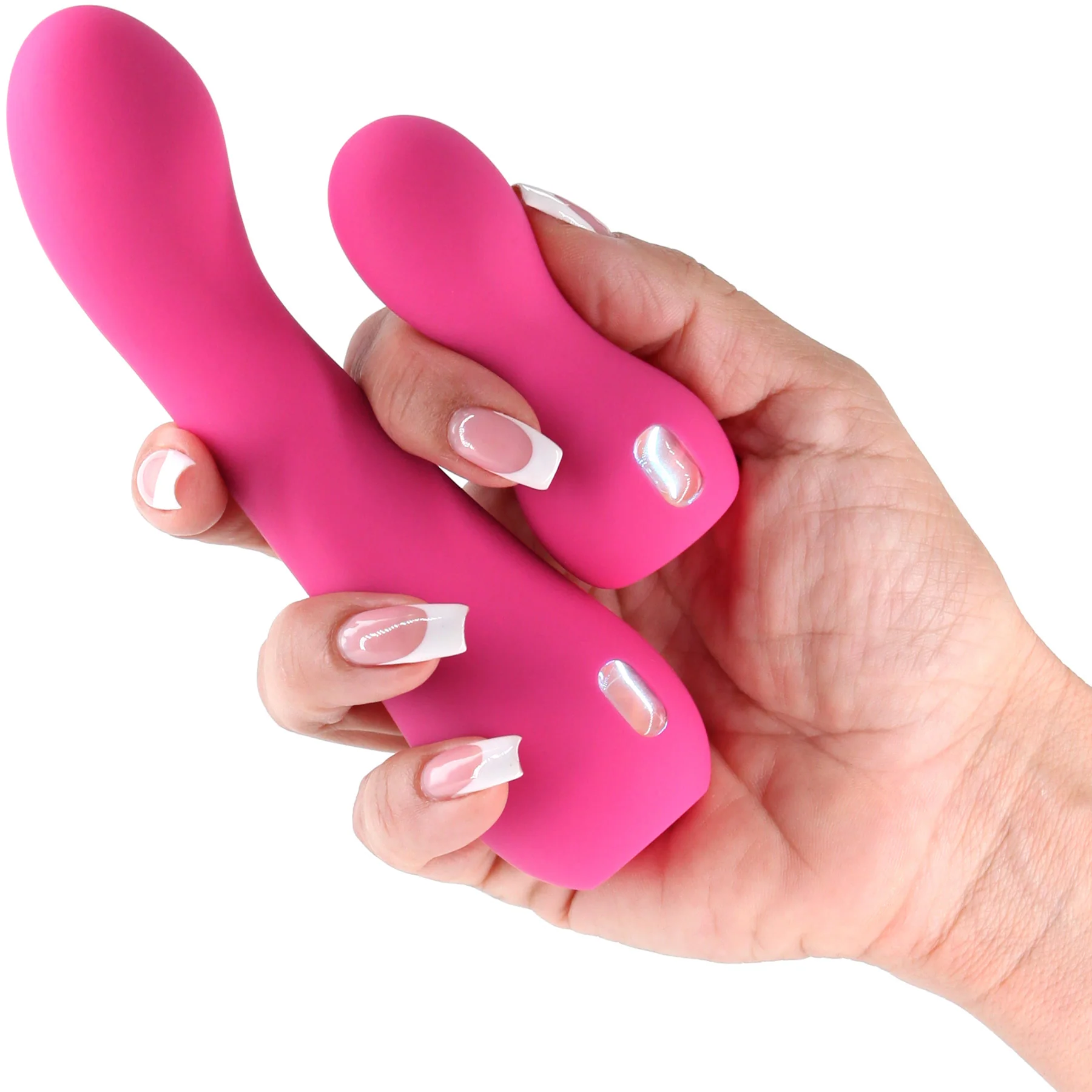 INYA Couplet Rechargeable Silicone 2 Piece Vibrator Set By NS Novelties - Image 2