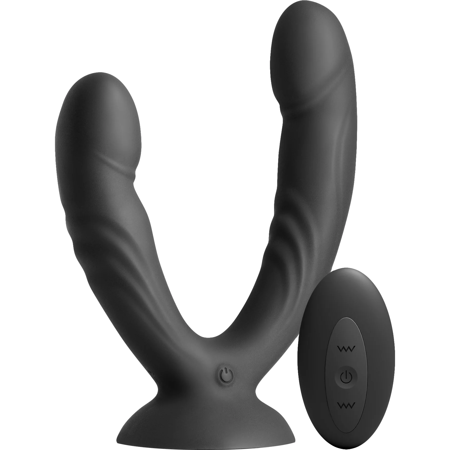 INYA Duet Rechargeable Silicone Vibrating Double Dildo With Remote - Image 4