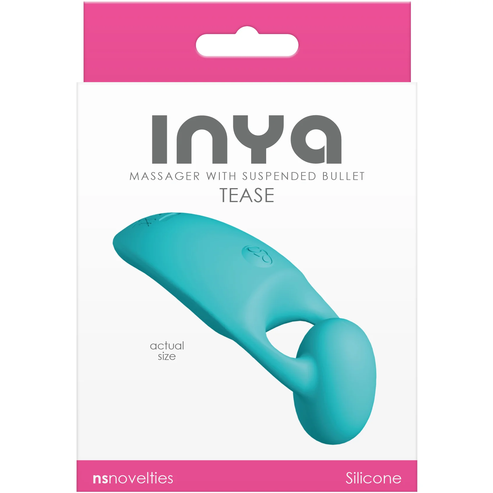 INYA Tease Rechargeable Silicone Massager With Suspended Bullet - Image 2