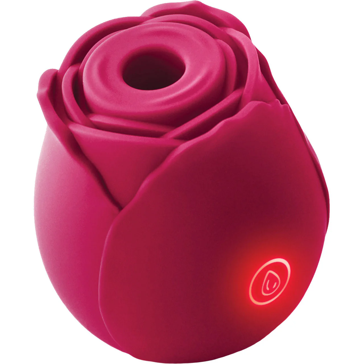 Inya The Rose Silicone Rechargeable Clitoral Pressure Wave Stimulator - Red - Image 2