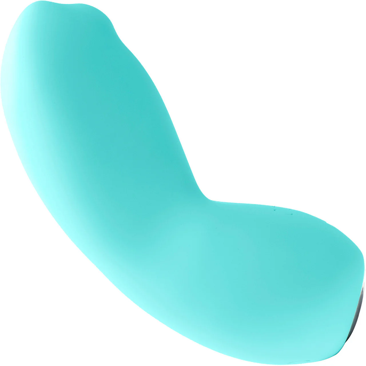 IZZY Lay-On Rechargeable Silicone Clitoral Vibrator by VeDO - Turquoise - Image 3