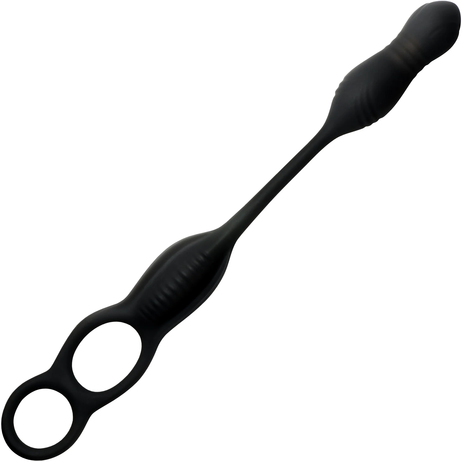 Jock Hyper Thrusting & Vibrating Anal Plug With Cock Ring With Remote - Image 10