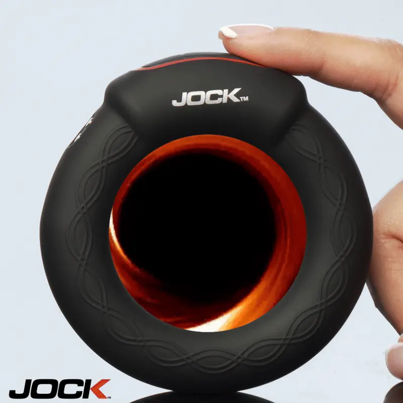 Jock Rumbler Vibrating & Warming Rechargeable Cock Ring With Remote - Image 2