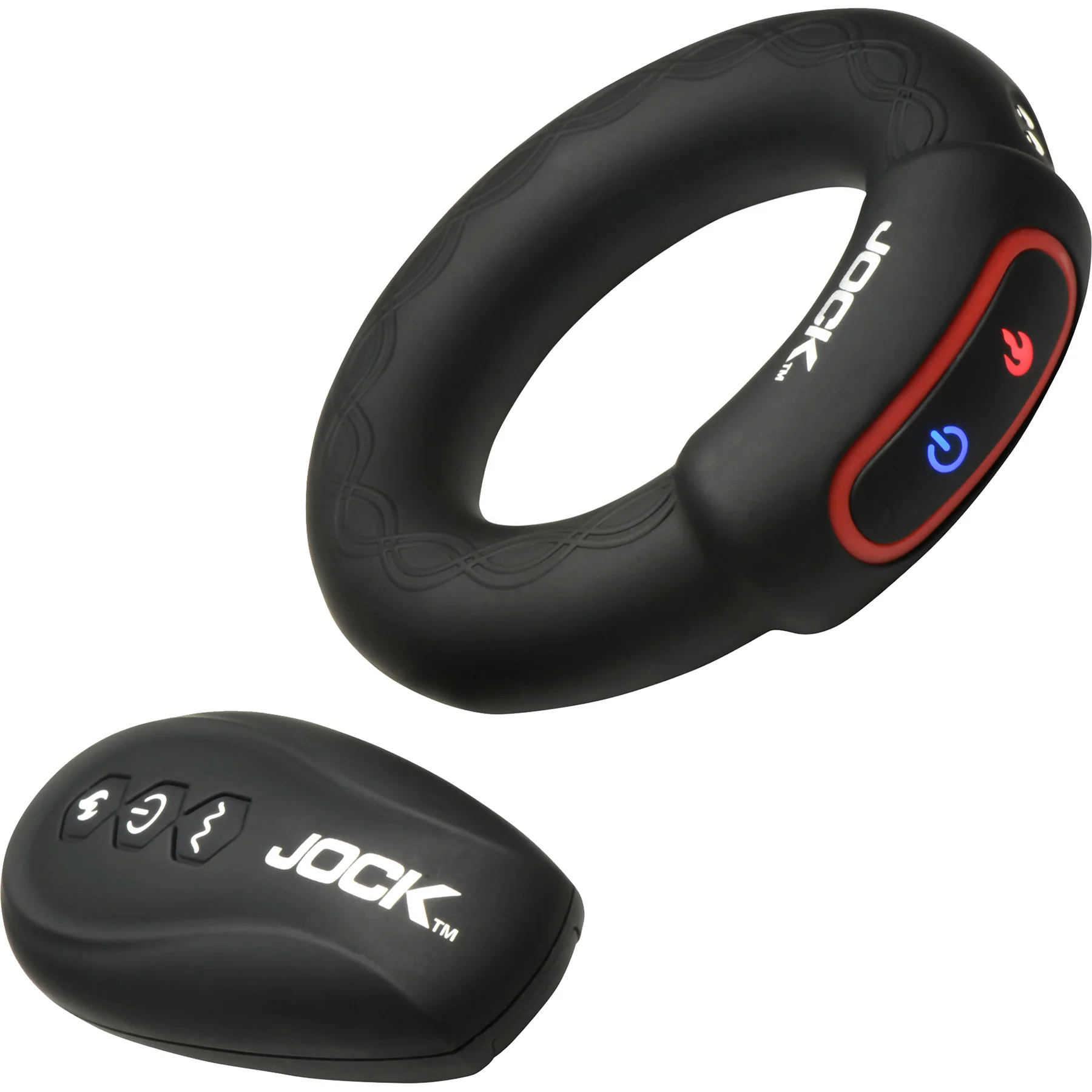 Jock Rumbler Vibrating & Warming Rechargeable Cock Ring With Remote - Image 3