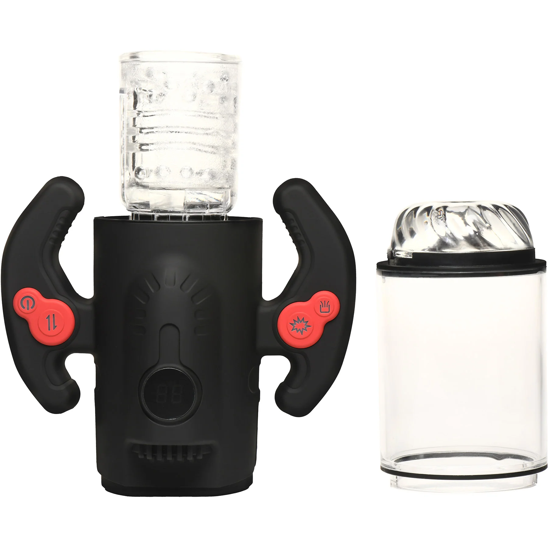 Jock Turbo Max Spinning, Thrusting, & Sucking Rechargeable Penis Masturbator - Image 10