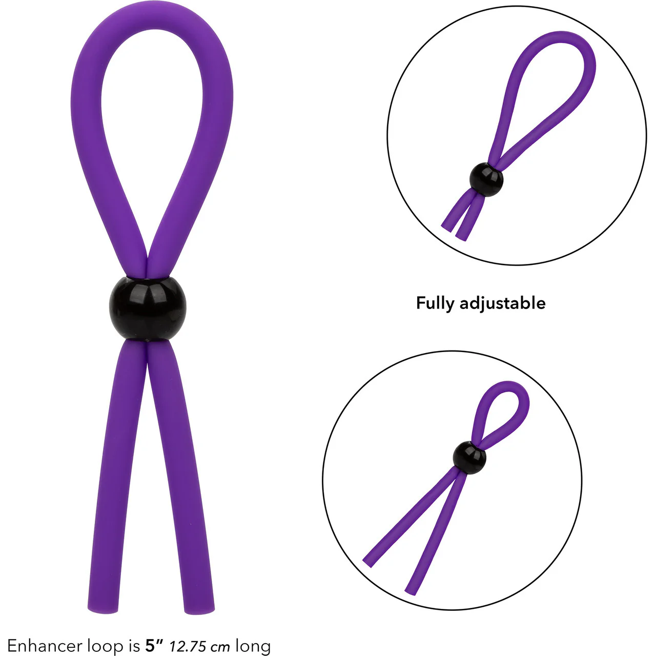 Julian's Silicone Stud Loop Cock Ring By CalExotics - Image 4