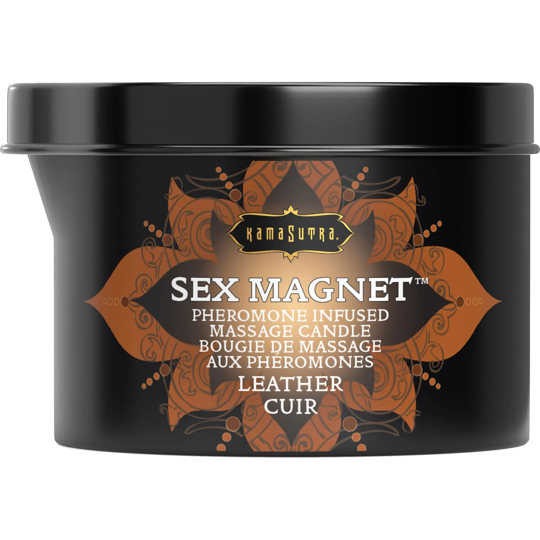 Kama Sutra Sex Magnet Pheromone Massage Candle - Leather