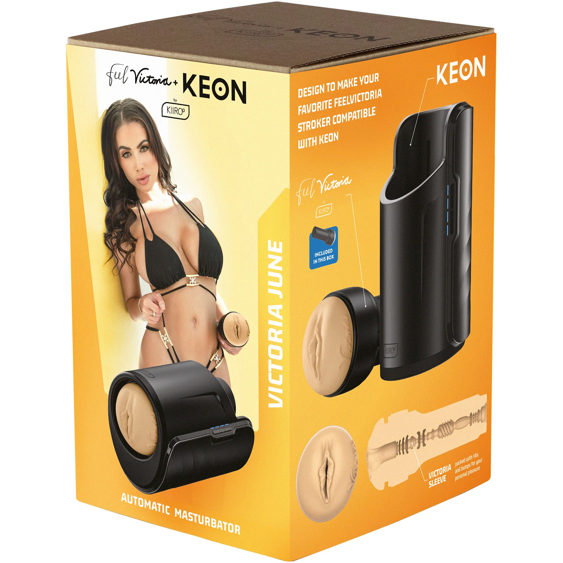 KIIROO KEON Automatic Penis Masturbator With Victoria June Stroker - Image 22