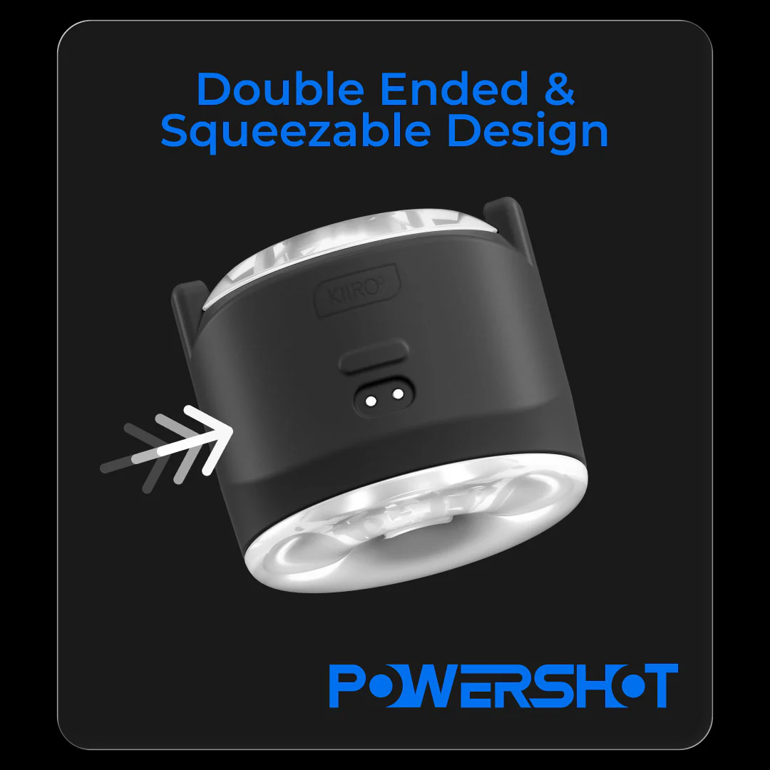 KIIROO PowerShot Interactive Dual Motor Vibrating Masturbator - Image 8
