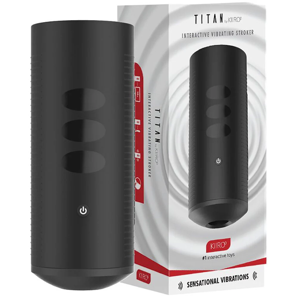 KIIROO TITAN Interactive Vibrating Penis Masturbator - Image 7