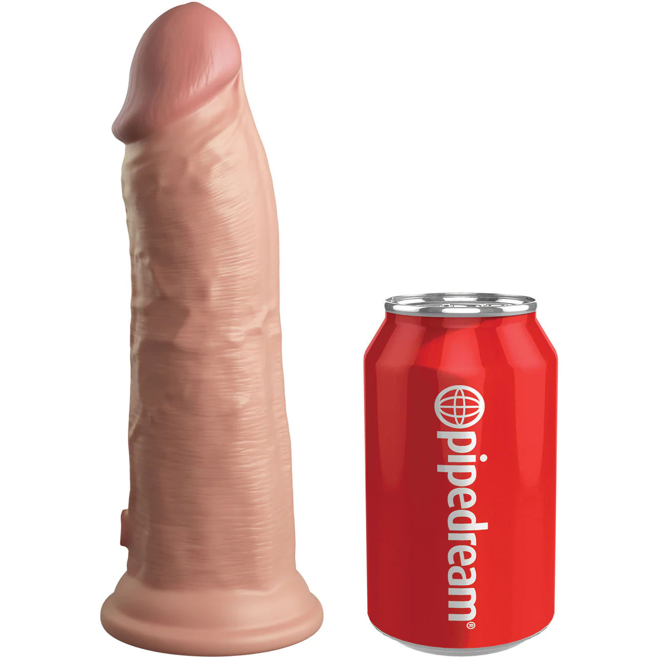 King Cock Elite Deluxe Body Dock Strap-On Kit With Swinging Crown Jewels & Silicone 8 Inch Dildo - Vanilla - Image 7