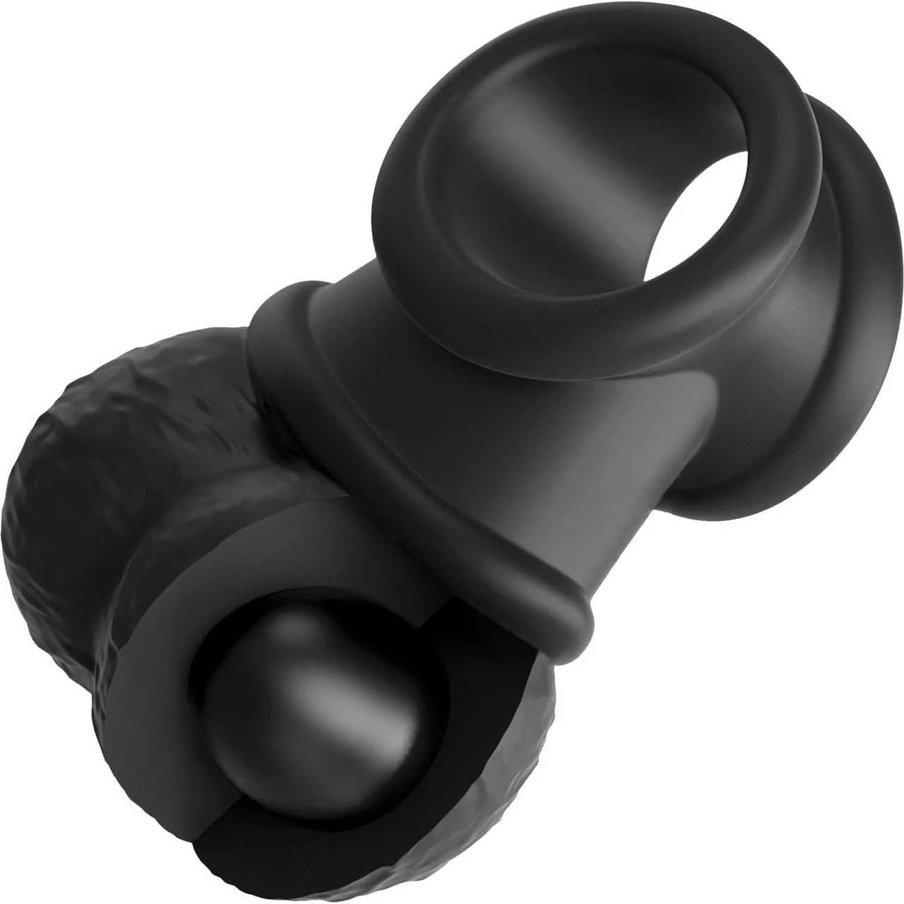 King Cock Elite Deluxe Body Dock Strap-On Kit With Swinging Crown Jewels & Silicone 8 Inch Dildo - Vanilla - Image 9