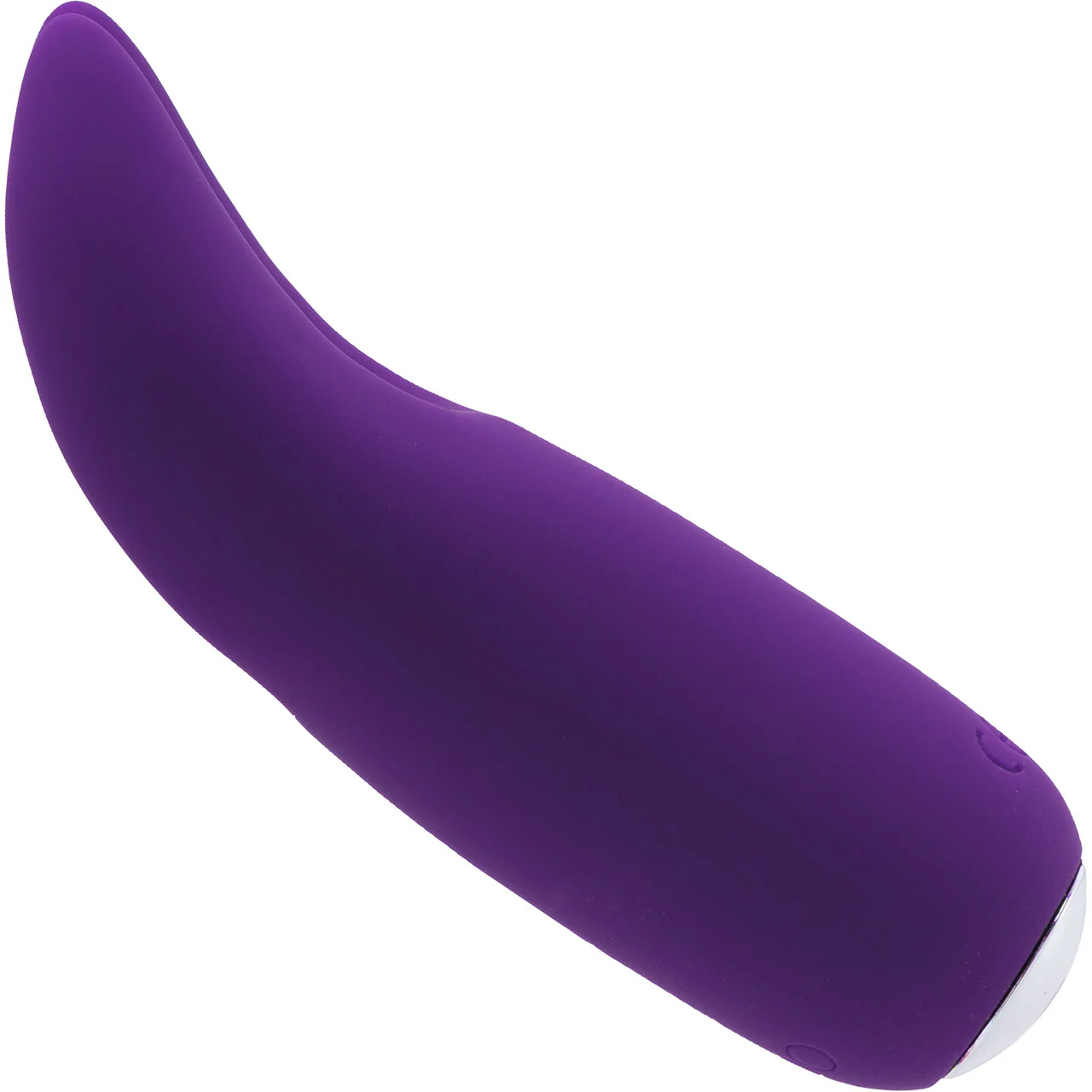 Kitti Rechargeable Silicone Dual Vibe By VeDO - Deep Purple - Image 2