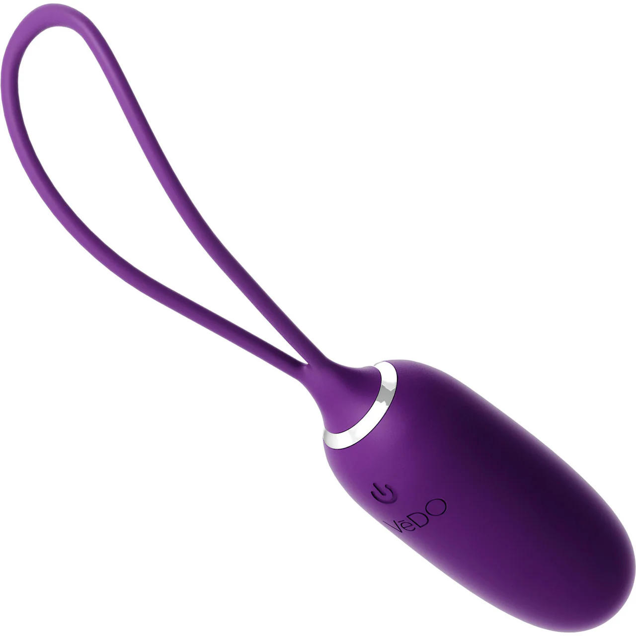 KIWI Rechargeable Remote Controlled Silicone Vibrating Bullet By VeDO - Deep Purple - Image 5