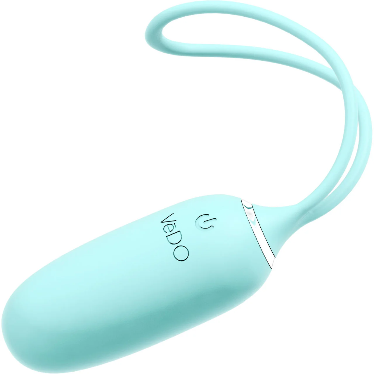 KIWI Rechargeable Remote Controlled Silicone Vibrating Bullet By VeDO - Tease Me Turquoise - Image 2