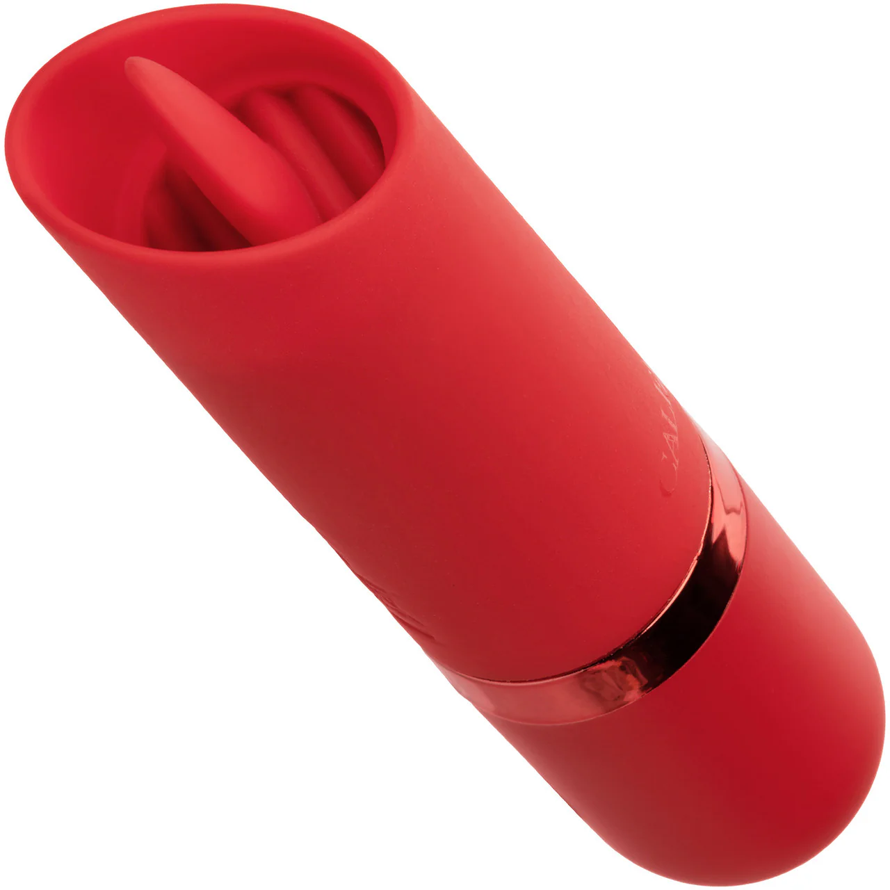 Kyst Flicker Tongue Powerful Waterproof Rechargeable Bullet Vibrator By CalExotics - Red - Image 3