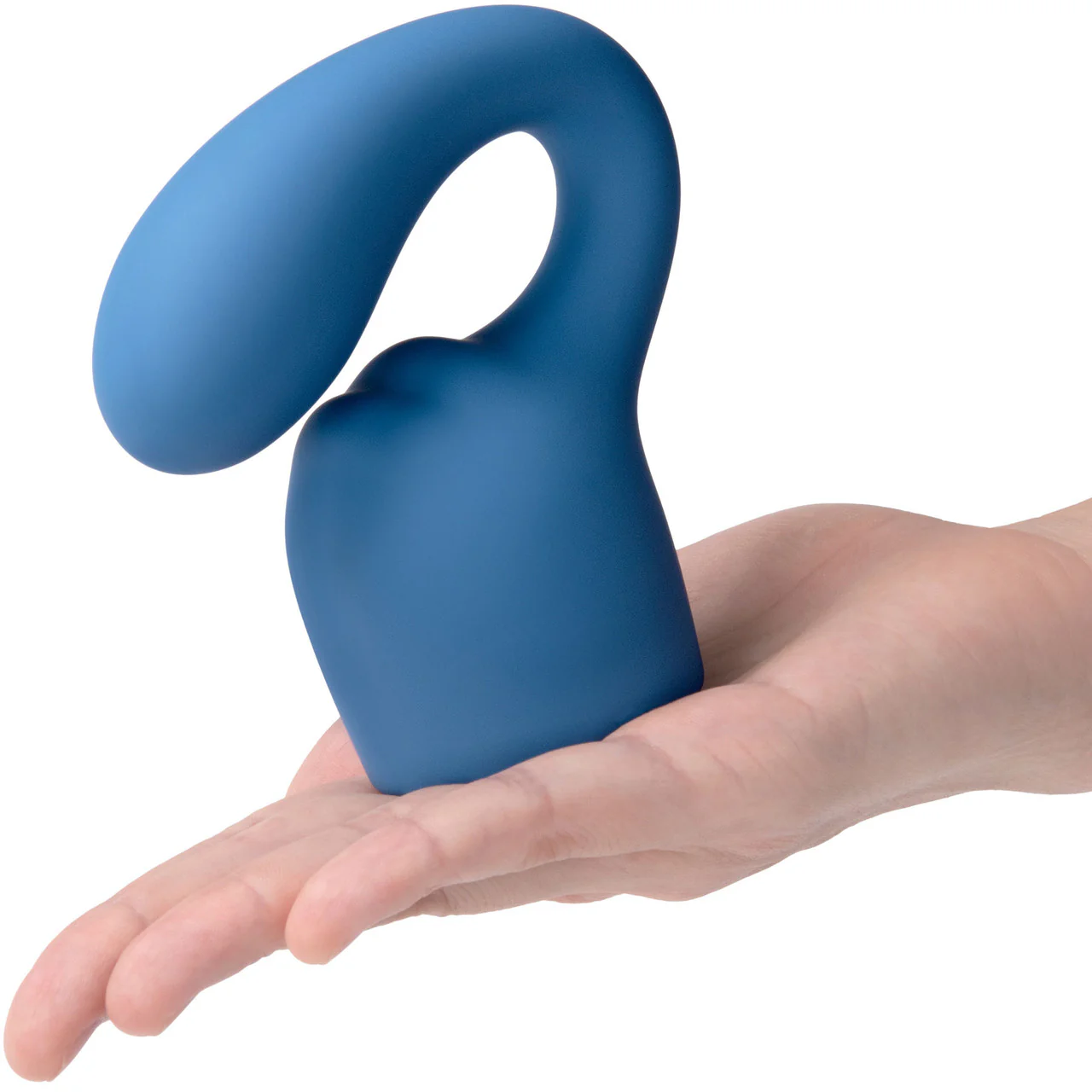 Le Wand Glider Petite Silicone Attachment For The Le Wand Petite Massager - Blue - Image 3