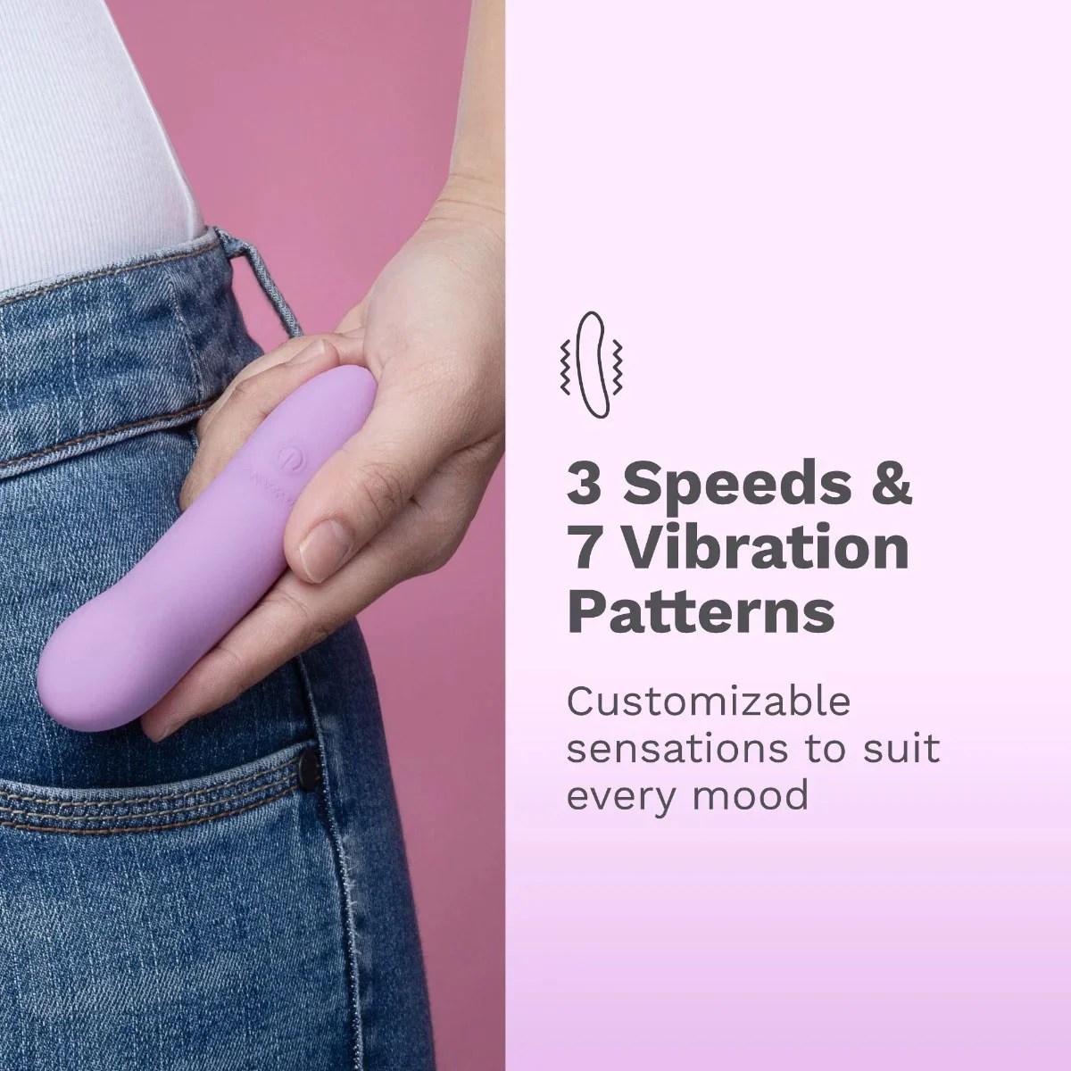 Le Wand Mini Vibe Glide Rechargeable G-Spot Vibrator - Image 2