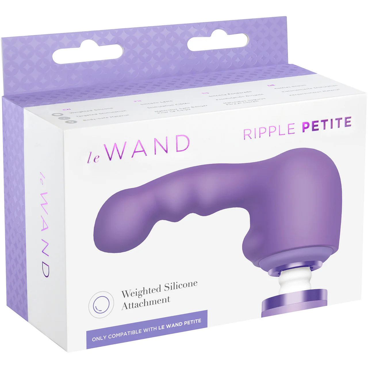 Le Wand Petite Ripple Weighted Silicone Attachment - Image 6