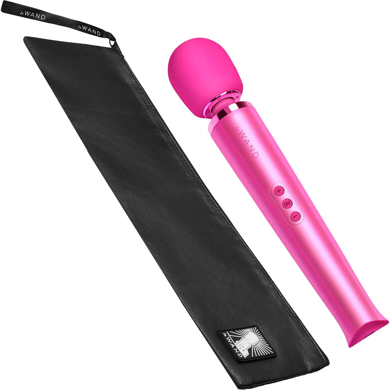 Le Wand Rechargeable Vibrating Body Massager - Magenta - Image 4
