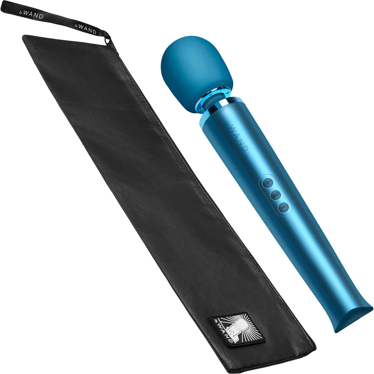 Le Wand Rechargeable Vibrating Body Massager - Pacific Blue - Image 4
