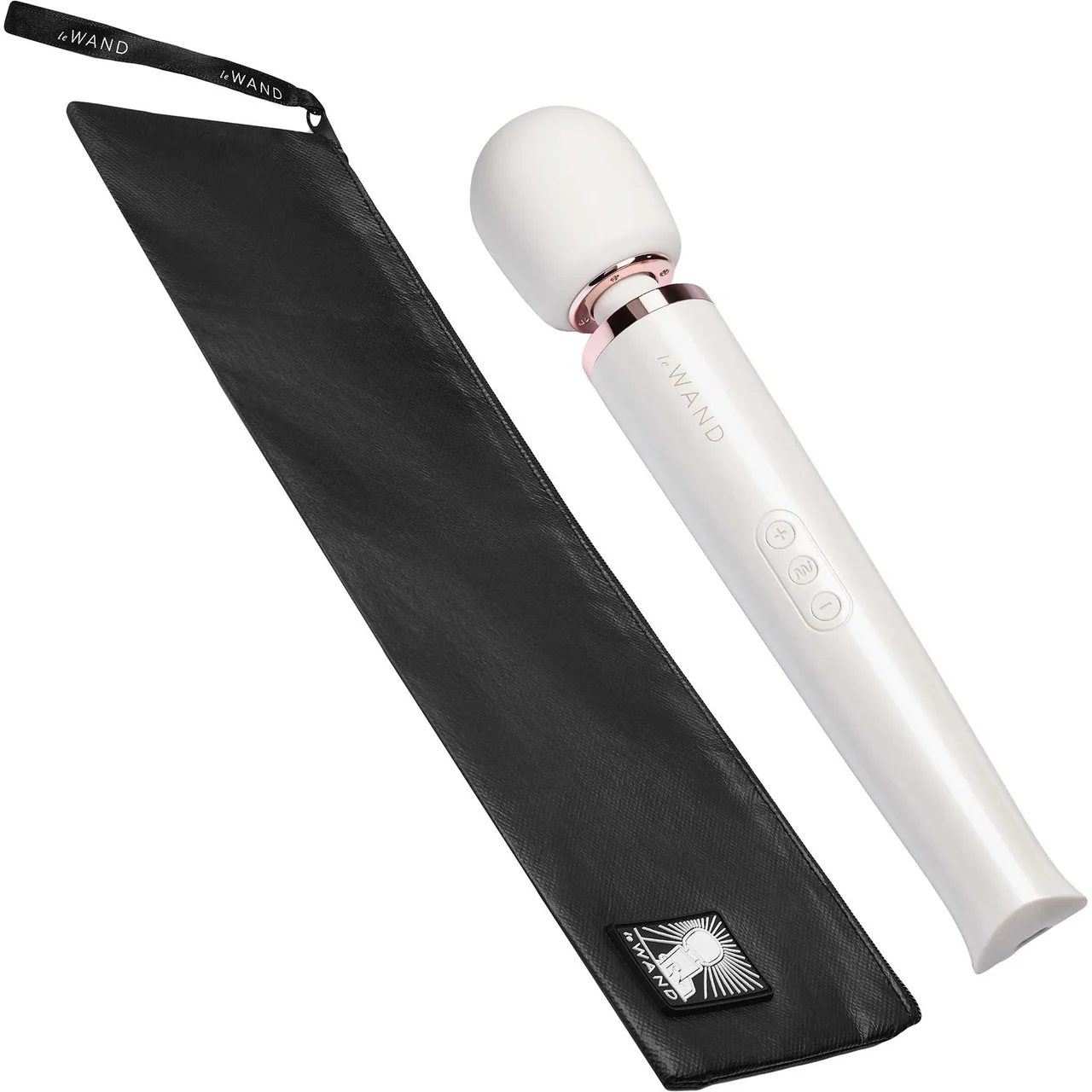 Le Wand Rechargeable Vibrating Body Massager - Pearl White - Image 4