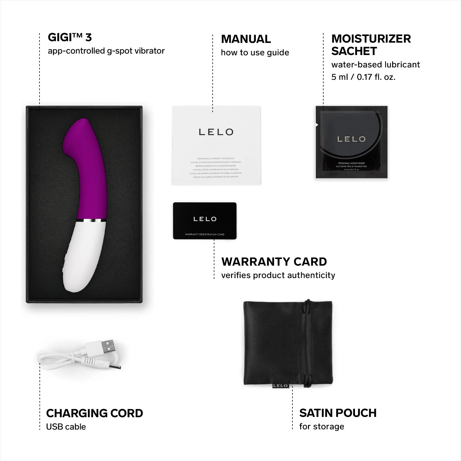 LELO GIGI™ 3 App-Controlled Waterproof Silicone G-Spot Vibrator - Image 11