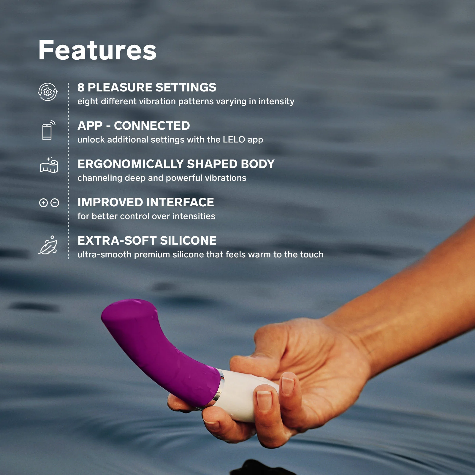 LELO GIGI™ 3 App-Controlled Waterproof Silicone G-Spot Vibrator - Image 14