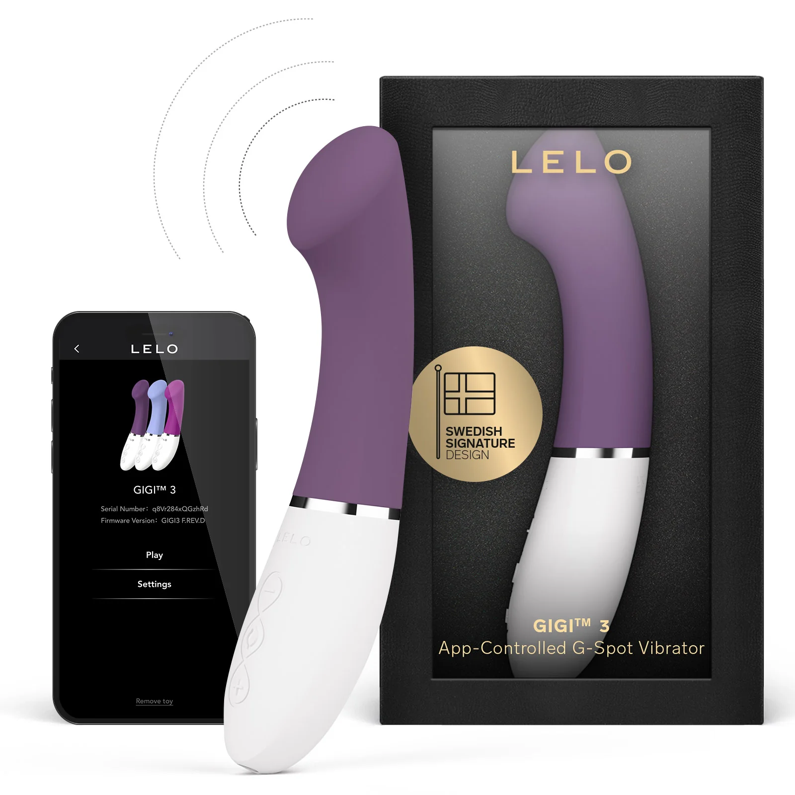 LELO GIGI™ 3 App-Controlled Waterproof Silicone G-Spot Vibrator - Image 23